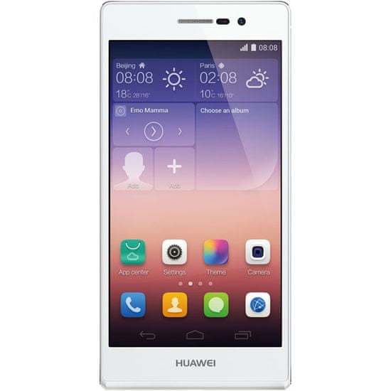 Huawei P7, EU, bílá