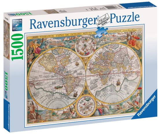 Ravensburger Mapa světa 1594 1500d