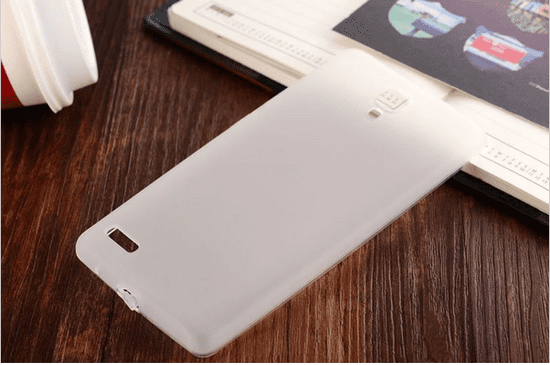Xiaomi silikonový kryt, Redmi Note, transparentní