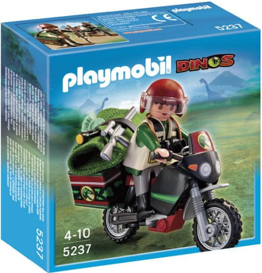 Playmobil 5237 Badatel na motorce
