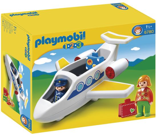 Playmobil 6780 Tryskové letadlo