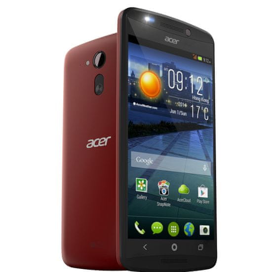Acer Liquid E700, červená