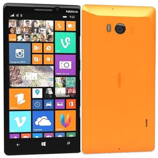Nokia Lumia 930, oranzova