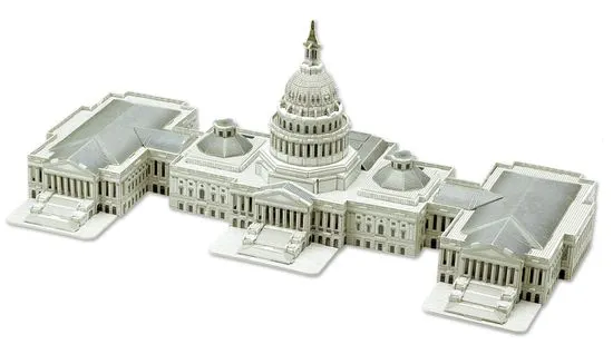 CubicFun Puzzle 3D Capitol Hill - 132 dílků