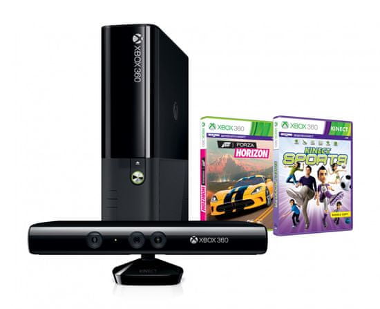 Microsoft XBOX 360 Kinect Bundle 4GB + Forza Horizon + Kinect Sports