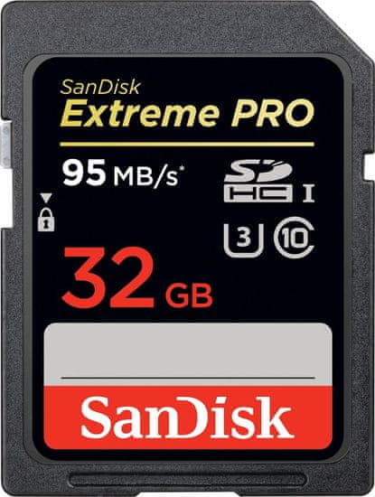 SanDisk SDHC 32GB (class 10/UHS-1) Extreme Pro 95MB/s (SDSDXPA-032G-X46)