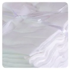 XKKO Vysokogramážní dětské pleny XKKO LUX 70x70 - Bílé 10ks
