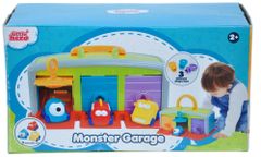 Teddies BABY Monster garáž s autíčky 3ks