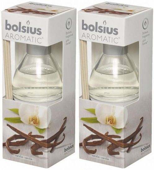 Bolsius Osvěžovač vzduchu Vanilka 2x 45 ml