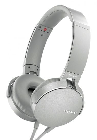 Sony MDR-XB550AP sluchátka s mikrofonem