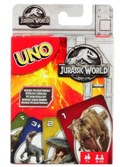 Mattel Uno Jurský svět