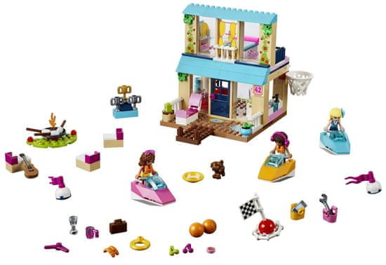 LEGO Juniors 10763 Stephanie a její dům u jezera