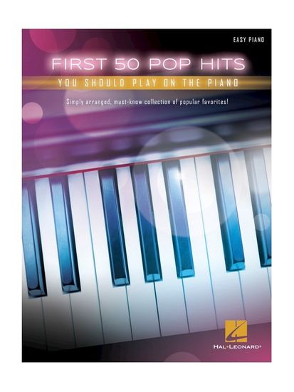 MS First 50 Pop Hits You Should Play On The Piano Noty pro klavír