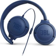 JBL Tune 500 sluchátka s mikrofonem, modrá - zánovní