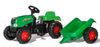 Šlapací traktor Rolly Kid s vlečkou - zelená