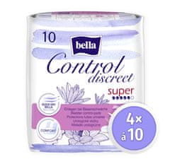 Bella Control Discreet Super á 10 ks × 4