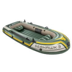 Greatstore Intex Nafukovací člun Seahawk 3 se závěsným motorem a držákem