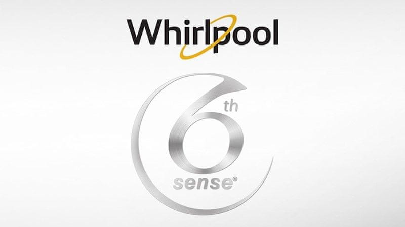 Volně stojící pračka s předním plněním Whirlpool FWG71284WCV CS Inteligentní technologie 6. smysl