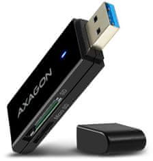 AXAGON CRE-S2N USB 3.2 čtečka SD/microSD