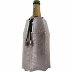 Vacuvin Chladící obal na sekt - šampaňské Aktiv, stříbrný