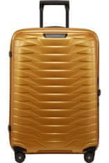 Samsonite Skořepinový cestovní kufr Proxis M 75 l zlatá