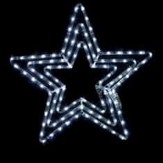 ACA Lightning  3x LED vánoční hvězda do okna 21W, 230V, studená bílá barva, IP44