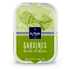 La Perle des Dieux Francouzské sardinky v extra panenském olivovém oleji 115g