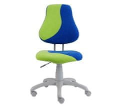 Alba Dětská rostoucí židle Fuxo S-Line zeleno/modrá