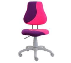 Alba Dětská rostoucí židle Fuxo S-Line fialovo-růžová