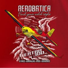 ANTONIO Tričko s akrobatickým speciálem EXTRA 300 RED, S
