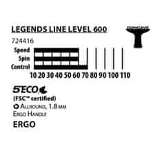 Donic pálka na stolní tenis Legends 600 FSC