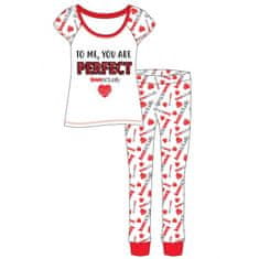 TDP TEXTILES Dámské bavlněné pyžamo LOVE ACTUALLY M (medium)
