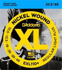 Daddario EXL110+ Nickel Wound Electric Regular Light .010.5-.048 - struny na elektrickou kytaru - 1ks