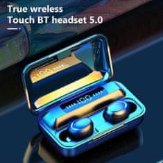 MXM Bluetooth TWS sluchátka F9-5C - Bílé