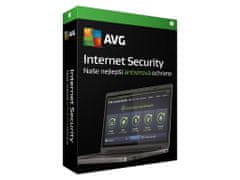 Antivirová ochrana AVG Internet Security pro domácího uživatele na 1 zařízení a na 24 měsíců (BOX)