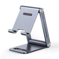 Ugreen LP263 Foldable stojan na mobil a tablet, šedý