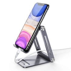 Ugreen LP263 Foldable stojan na mobil a tablet, šedý