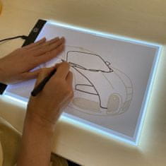 Alum online Svítící LED deska na obkreslování A4