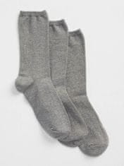 Gap Ponožky basic crew socks, 3 páry ONESIZE