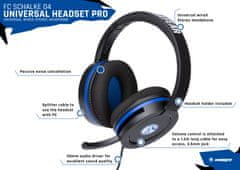 Snakebyte Schalke 04 HEAD:SET PRO univerzální sluchátka s mikrofonem pro hráče