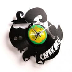 Disc’O’Clock Designové nástěnné hodiny Discoclock Z10 Kozoroh 30cm