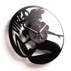Disc’O’Clock Designové nástěnné hodiny Discoclock Z06 Panna 30cm
