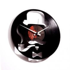 Disc’O’Clock Designové nástěnné hodiny Discoclock 013 Harry 30cm