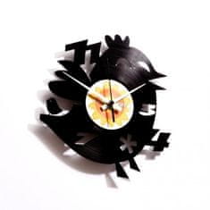 Disc’O’Clock Designové nástěnné hodiny Discoclock 012 Twitter's dumb brother 30cm