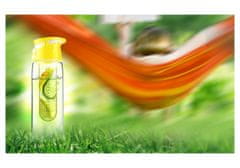 Asobu designová fresh láhev s infuserem Flavour It žlutá 600ml