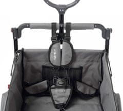 Fuxtec 5 bodový bezpečnostní pás pro vozíky CT-850 šedý