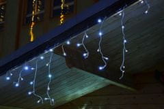Greatstore Vánoční světelný déšť - 2,7 m, 72 LED, studeně bílý