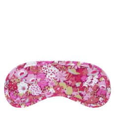 SCANquilt maska na spaní kytičky růžová