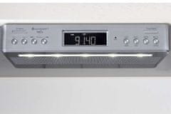 Soundmaster UR2045SI, kuchyňské rádio, stříbrná