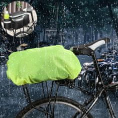 MG Rain pláštěnka na batoh na kolo, zelená